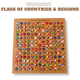Load image into Gallery viewer, Set of Flags Push Pins for Wall Map