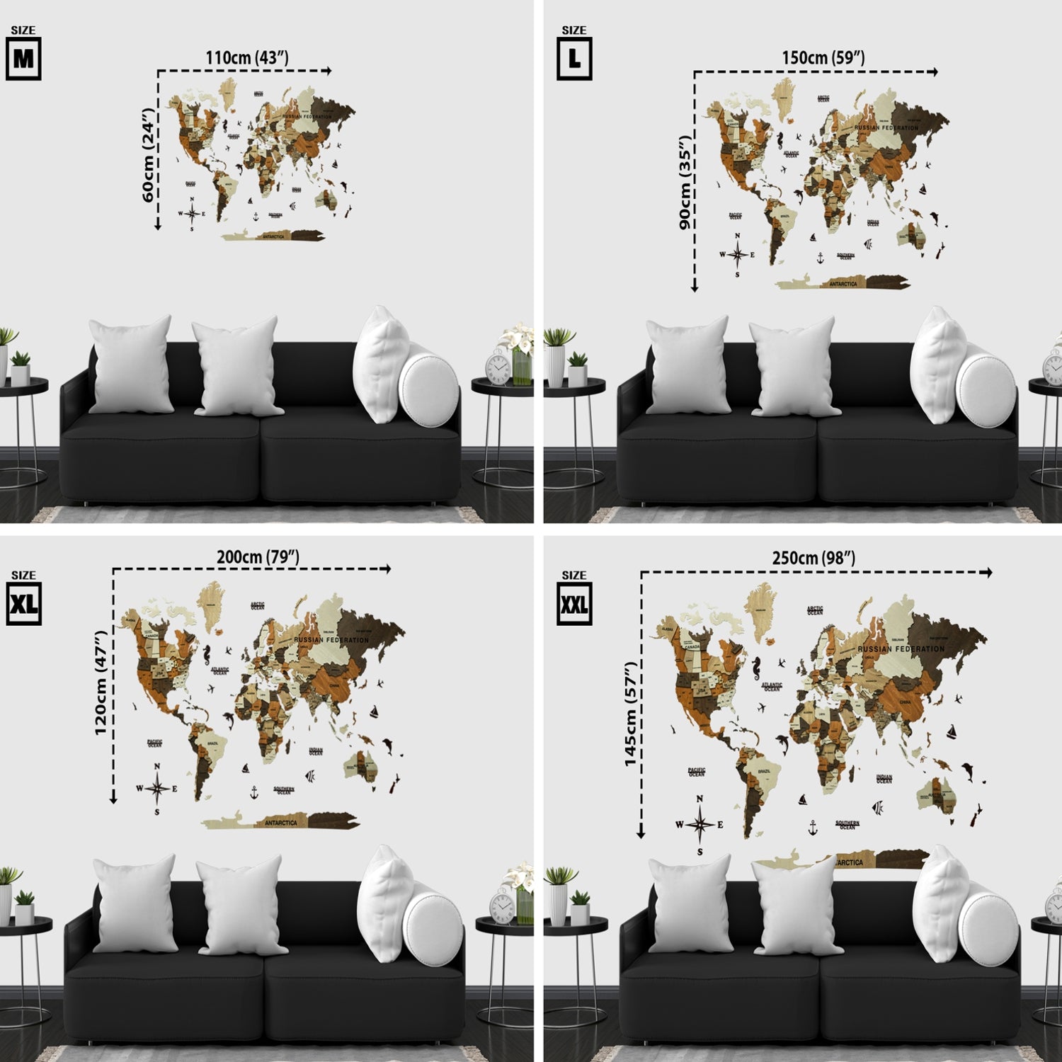 3d Wooden World Map, Wooden World Map, Authenticate Manufacturer In India, Wooden World Map For Wall at Rs 15000/piece, दुनिया का नक्शा in  Ahmedabad