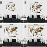 Load image into Gallery viewer, 3D Wooden World Map Pine