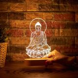 Load image into Gallery viewer, Buddha Night Light Led Lamp as Gifts for Him