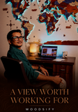 Load image into Gallery viewer, 3D LED Wooden World Map - Blue &amp; Brown